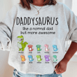 Grandpasaurus And Kids Personalized Shirt Sweatshirt Hoodie AP770