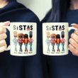 Gift For Sistas , Sister, Soul Sister, Best Friend, BFF, Bestie, Friend Personalized Mug DW004