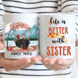 Life Is Better With My Bestie Personalized Mug DW017