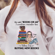 Book Lover Personalized Shirt Sweatshirt Hoodie AP772