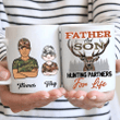 Father Son Hunting Partner Personalized Mug DW005