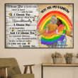 LGBT You Are My Rainbow I Choose You Personalized Valentine Poster PT0081