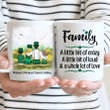 St Patrick's Day Family Gift For Parents Personalized Mug DW040