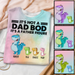 It's A Dad Figure Personalized Tie Dye Shirt Sweatshirt Hoodie AP852