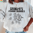 Dad Grandpa Fishing Buddies Personalized Shirt Sweatshirt Hoodie AP849