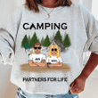 Couple Camping Together Personalized Valentine Shirt Sweatshirt Hoodie AP747