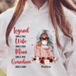 Beautiful Legend Wife Mom Grandma Personalized T-shirt Sweatshirt Hoodie AP798