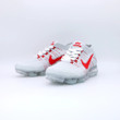 Nike Air Vapormax Flyknit White Red Tick Sneakers Shoes