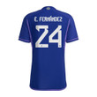 Enzo Fernández 24 Argentina 2022-23 Men Away Fan Version Player Version Jersey