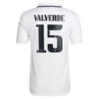 Valverde #15 Real Madrid Men 2022/23 Home Player Jersey - White