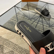 Louis Vuitton Waterfront Mule Slides In Black