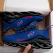 Buff. Bill Logo Pattern 3D Max Soul Sneaker Shoes In Blue