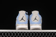 Air Jordan 4 Retro 'University Blue' Retro Basketball Sneakers, Men