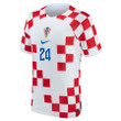 Josip Šutalo #24 Croatia National Team 2022-23 Home Men Jersey