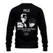 Pelé 10 RIP Forever A Legend Black Sweater