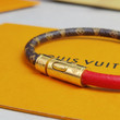 Louis Vuitton Bracelet Daily Confidential In Red