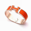 Hermes Clic Clac H Bracelet Enamel In Multi-Color