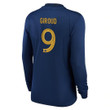 Giroud 9 France 2022-23 - Men Home Long Sleeve Jersey World Cup Patch