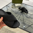 Gucci Gg Slide Sandal In Black
