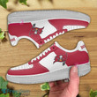 TB Buccaneer Logo Air Force 1 Shoes Sneaker In Red