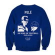 Pelé 10 RIP Forever A Legend Royal Blue Sweatshirt