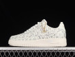 LV x Nike Air Force 1 07 Low Beige Grey Shoes Sneakers