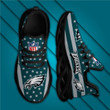 Phi. Eagle Star Pattern 3D Max Soul Sneaker Shoes In Teal
