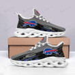 Buff. Bill Logo 3D Max Soul Sneaker Shoes In Black Gray