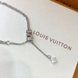 Louis Vuitton Empreinte Chain Bracelet In Silver