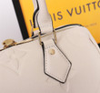 Louis Vuitton Speedy Bandoulière 25 Bag Monogram Empreinte Leather In White