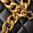 Chanel Hobo Handbag Lambskin Black