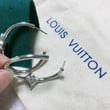 Louis Vuitton Idylle Blossom Hoops Earrings White Gold Metal And Strass
