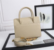 Dior St Honore Tote Bag Grained Calfskin In Cream