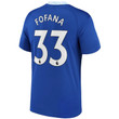 Wesley Fofana 33 Chelsea 2022/23 Home Jersey - Men Blue