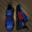 Buff. Bill Logo Pattern 3D Max Soul Sneaker Shoes In Blue Black Red