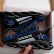 Dallas Football Team Star Logo Blue Black 3D Max Soul Sneaker Shoes