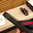 Gucci Bee With Web Motif Criss-cross Strap Slides