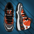 C. Bengal Air Jordan 11 3D Sneaker Shoes In Orange Black