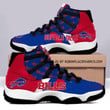 B. Bill Football Team Air Jordan 11 3D Sneaker Shoes In Navy Red