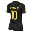 Neymar Jr. 10 Paris Saint-Germain Women's 2022/23 Fourth Breathe Stadium Player Jersey - Black