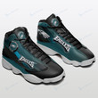 Phi. Eagle Team Air Jordan 13 Shoes Sneakers - Black/ Teal