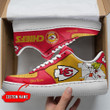 KC Chief Custom Name With Human Pattern Air Force 1 Shoes Sneaker