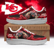 KC Chief Mascot Thunder Style Air Force 1 Shoes Sneaker