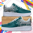 Phi. Eagle Dripping Color Pattern Air Force 1 Shoes Sneaker