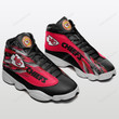 KC Chief Air Jordan 13 Shoes Sneakers For Fans - Black/Red