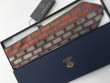 Versace Greca And Brick Pattern Necktie Caravatta In Orange