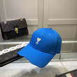 Ami De Coeur Embroidery Baseball Hat In Royal Blue