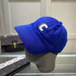 Capnstuff CCC Embroidery Baseball Hat In Royal Blue