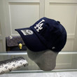 MLB LA Embroidery Baseball Hat In Dark Blue