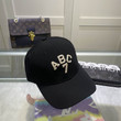 Fear of God ABC7 Embroidery Baseball Hat In Black